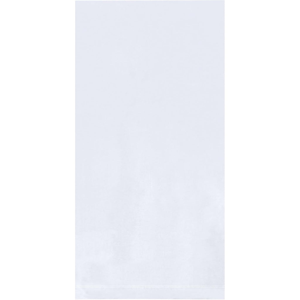 6" x 12", 1 Mil (1000/Case) Flat Open Clear Plastic Poly Bags