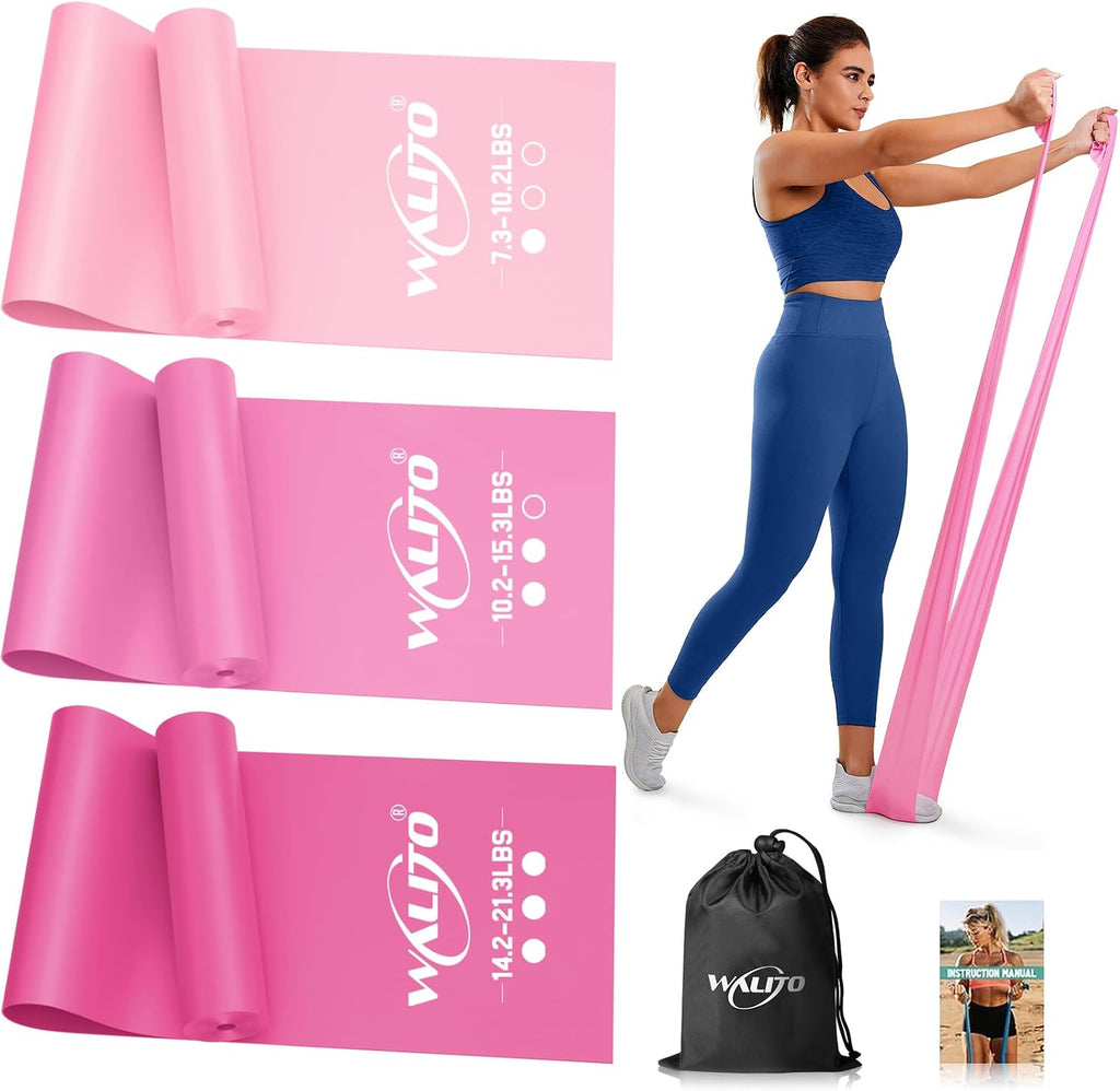 Resistance Bands for Working Out, Exercise Bands for Women and Men, Workout Bands for Physical Therapy, Stretch
