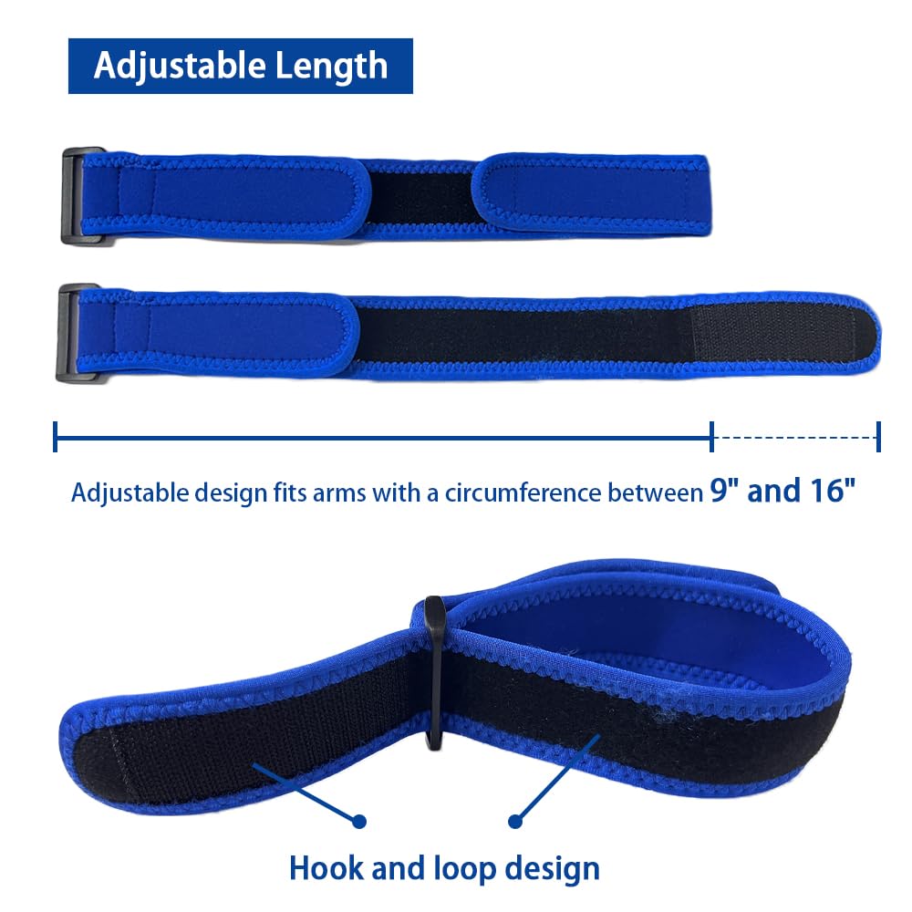 Ultrasound Probe Cable Brace Fits Arms Between 9" and 16" Circumference, 1 Pcs