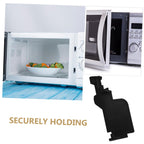 2pcs Black Microwave Door Stay Switch Replacement Part for Ovens