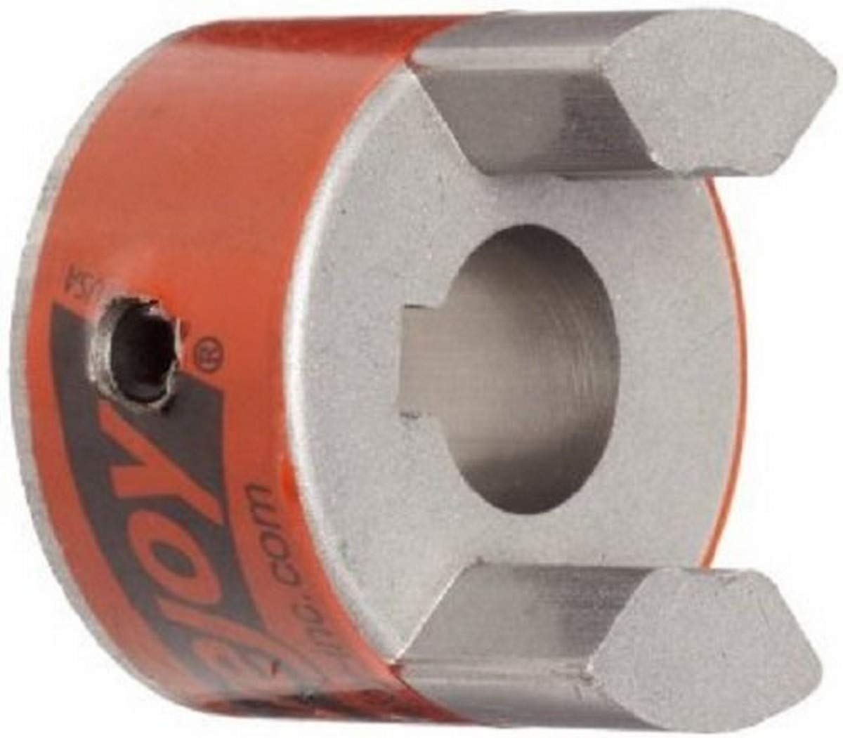 Lovejoy 10417 Size L070 Standard Jaw Coupling Hub, Sintered Iron, Inch, 0.313" Bore, 1.36" OD, No Keyway