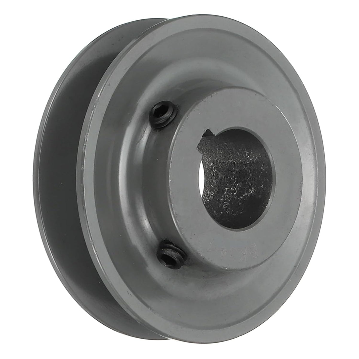 uxcell BK34-1 V-Belt Sheave 1" Bore, 3.55" OD, Single Groove Web Sheave