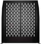 NavePoint 2U 19-Inch Universal Vented Rack Mount Cantilever Fixed Server Cabinet Shelf 22-Inches Deep Black
