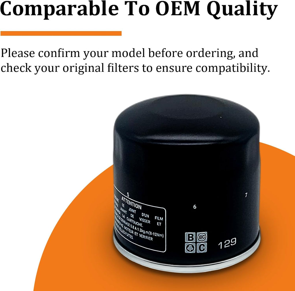 136-7848 120-4276 Oil Filter Fits for Toro V-Twin Engine