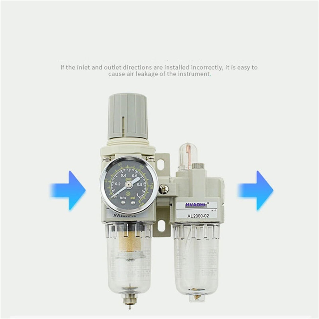 Air Processor AC2010-02 Pneumatic Component Filter Two-Piece AC3010-03/4010-04(AC2010-02uncovered)