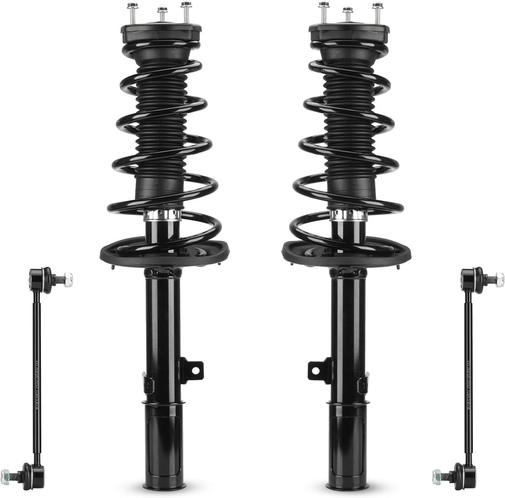 ILONPA Rear Struts Shocks & Sway Bar Links for 2004 2005 2006 Toyota Camry