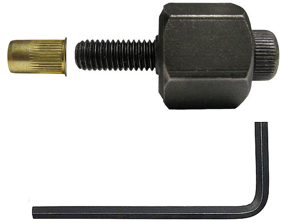 Hand-Threaded Insert Installation Tool for 10-32 Sized Inserts. Designed for Aluminum & Steel Threaded Inserts, IT is Very Easy to USE and Comes Complete with an Instruction Manual.