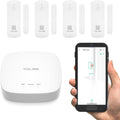 LoRa Smart Door Sensor Starter Kit: - 1/4 Mile Open-Air Range, Door Left-Open Reminders,5 Years Battery Life