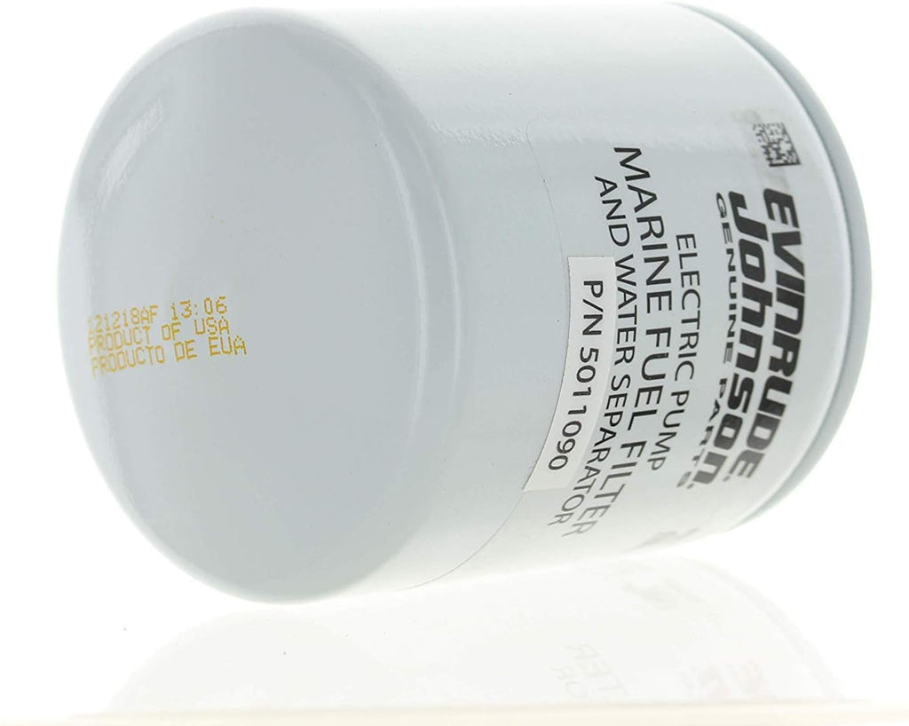 Johnson Evinrude OMC Fuel Filter, Replacement Part 5011090, Modern Style
