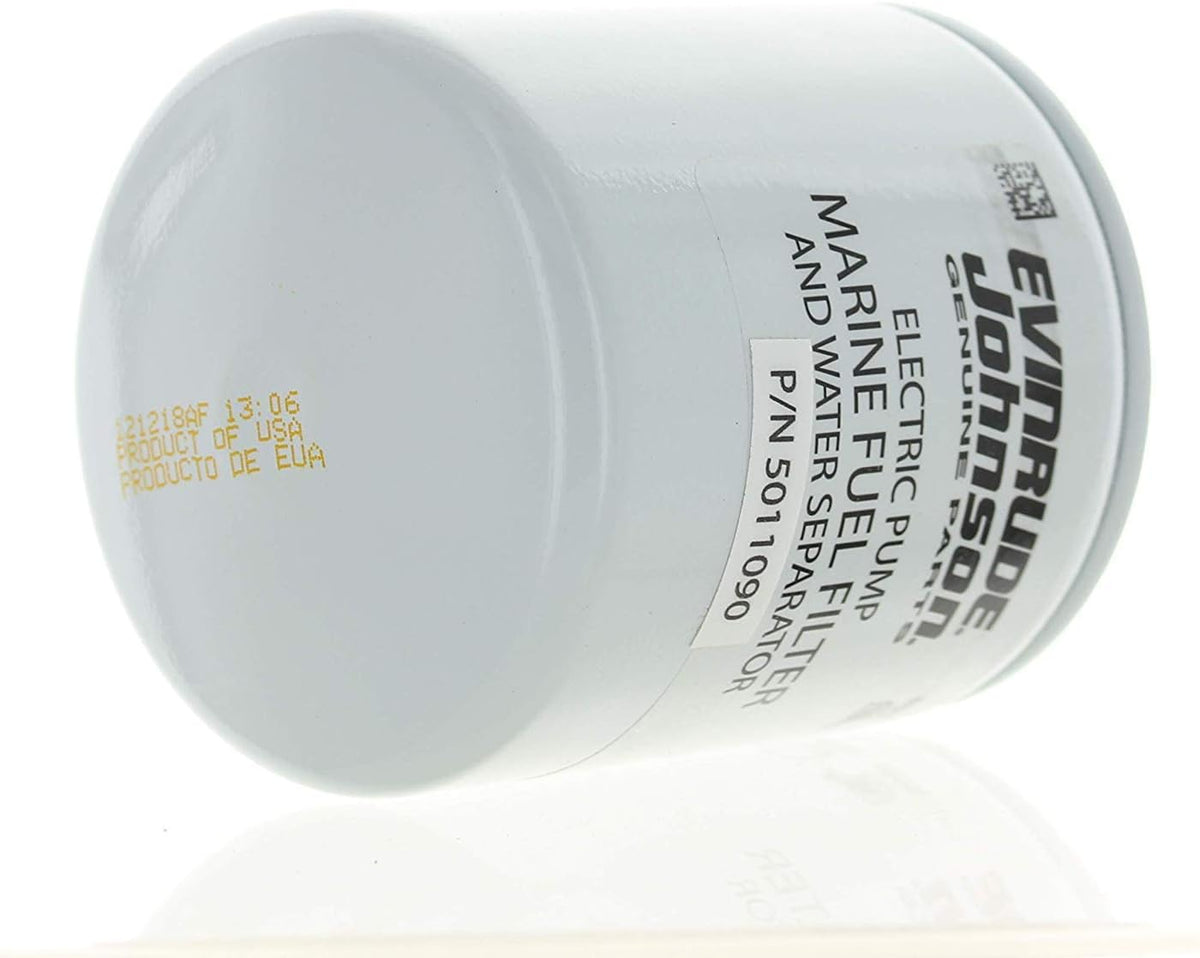 Johnson Evinrude OMC Fuel Filter, Replacement Part 5011090, Modern Style