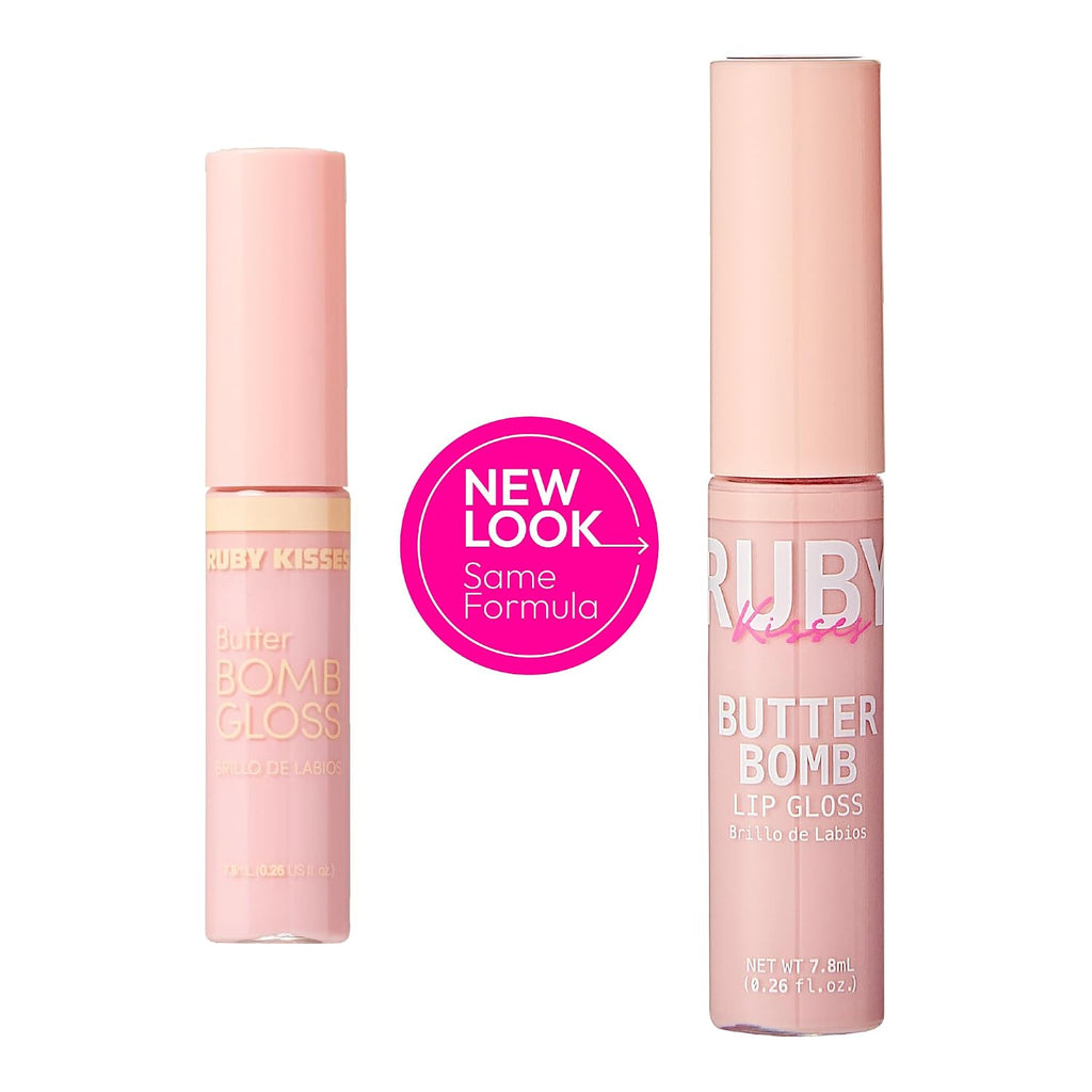 Butter Bomb Lip Gloss, High-Shine Non-Sticky Hydrating Plumping