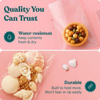 4x6 Clear Cookie Bags With Seal (1000 Pack) - Self Sealing Cellophane Bags
