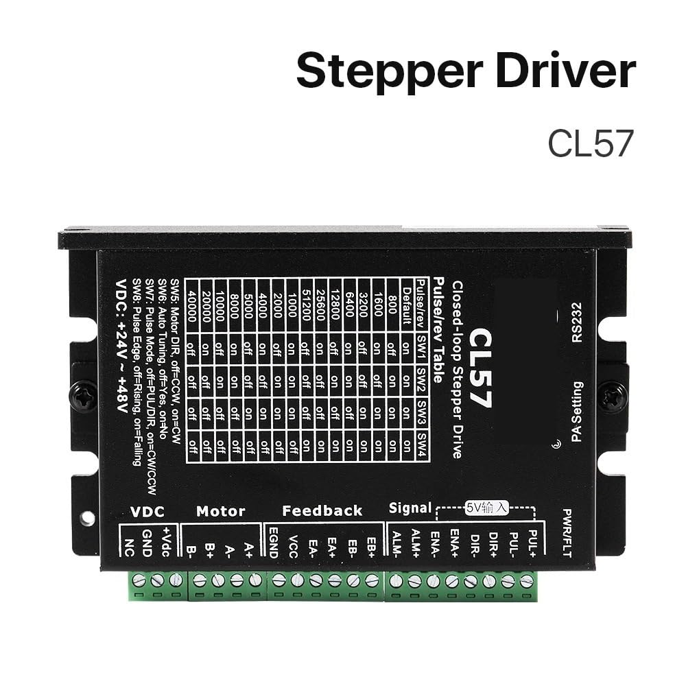 CL57 Nema 23 Digital Closed Loop Stepper Motor Driver Stepper Driver for 3D Printer Cutting Machine