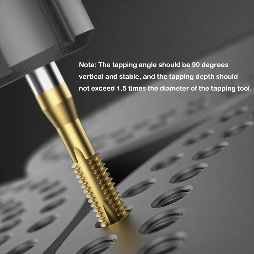 6-32 UNC Spiral Point Threading Taps, Screw Thread Tapping Tool