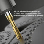 1/4"-20 UNC Spiral Point Threading Taps, Screw Thread Tapping Tool