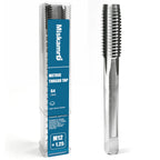 M12x1.25 Metric Thread Tap, M2 HSS 6542 Right Hand Thread Tap