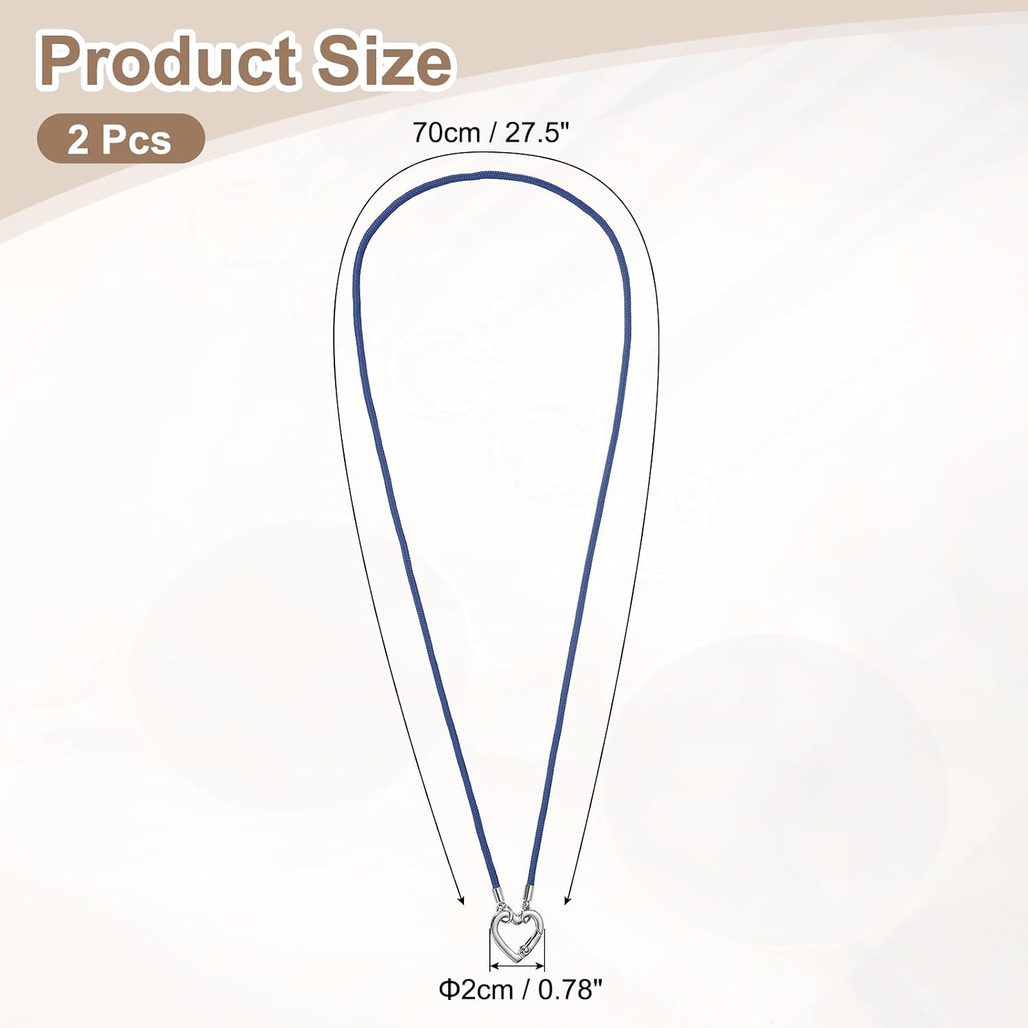Eyeglass Holder Necklace Ring, Anti-Lost Sunglasses Neck Strap Eyeglasses Chain Holder Eye Glasses Lanyard