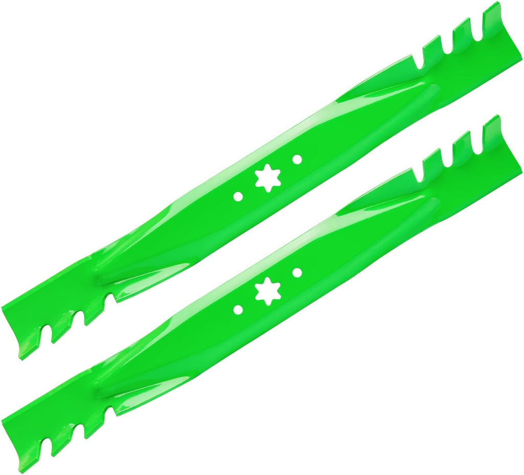 42 Inch Mulching Blades Fits Cub Cadet RZT-L42 ZT1-42 XT1-42 RZT ZT1 XT1 Troy Bilt TB42 Pony Bronco Lawn Mower 6 Star