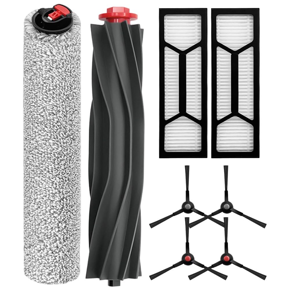 Cleaning Kit for eufy S1 Pro/S1: Main Brush, Side Brushes, Filter, Mop