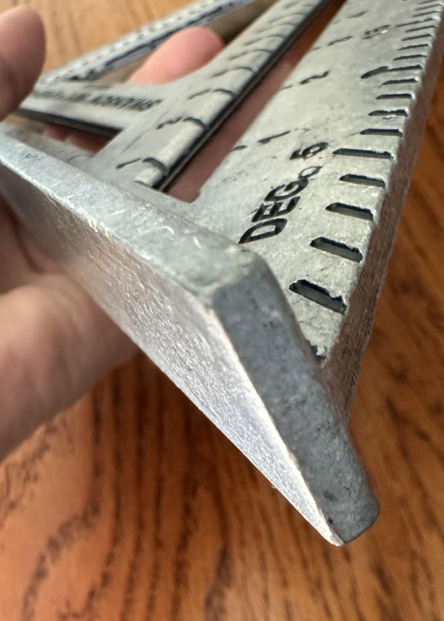 Swanson Tool Co S0107 "Big 12" 12-Inch Speed Square Layout Tool with Blue Book
