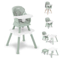 Jeep Milestone 6-in-1 High Chair by Delta Children - High Chair Converts to Stool, Booster Seat, Toddler Chair
