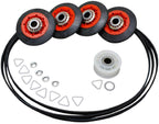 #US Replacement part for Maytag YMEDB855DC0 Dryer Belt Rollers Pulley Kit beltPart#4600016