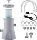 Pool Pump Filter 800 GPH, Pool Filters for Above Ground Pool Filter, Cartridge for Inflatable Swimming Pools