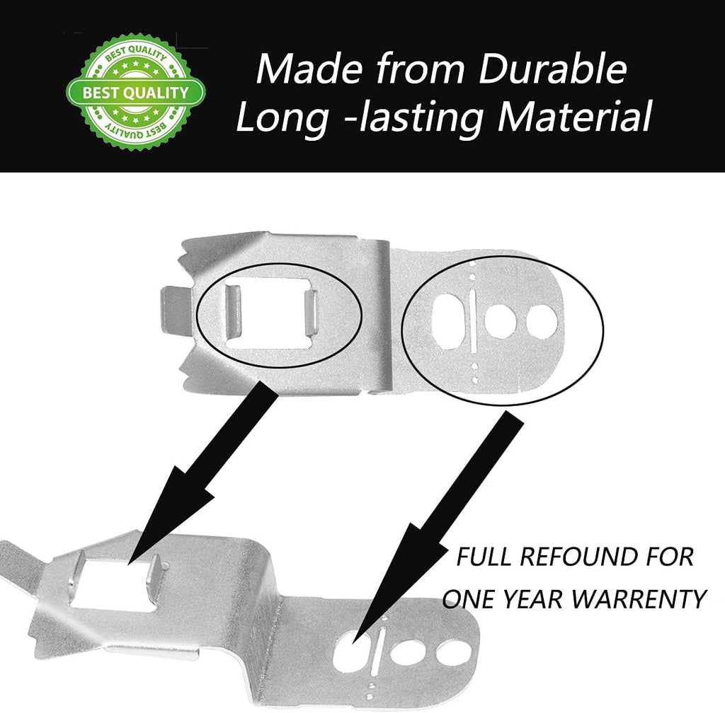 2 PCS Dishwasher Mounting Bracket 00628371 Compatible with Bosch