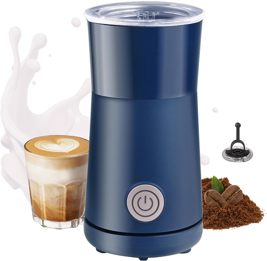 Milk Forther Simple Milk Frother and Steamer 2-in-1 Milk Steamer with Hot Milk Foam and Hot Milk for Latte