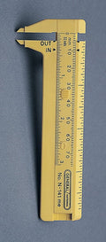 EUROTOOL Plastic Pocket Gauge, 80 Millimeters