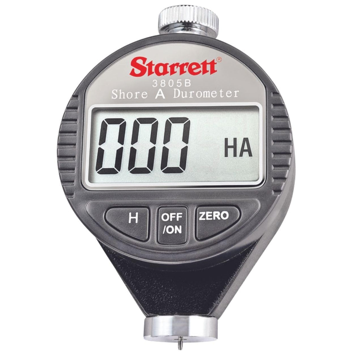 Starrett Digital Durometer, Shore A Scale - 0-100 HSA