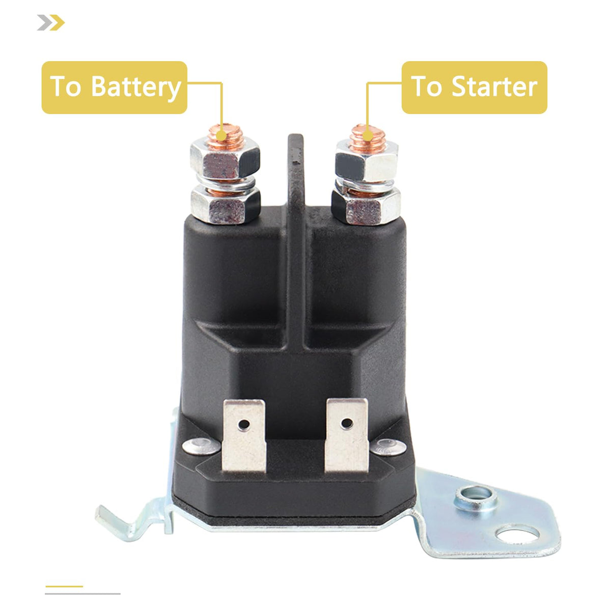 Starter Solenoid Replaces 762-1261-211-50, 725-06153A
