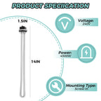 MOOTVGOO 2 Pack 100108283 Water Heater Element Replacement, 4500W 240V