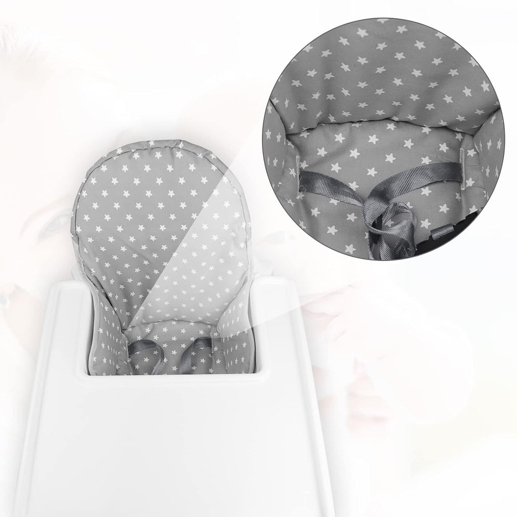 High Chair Cushion for IKEA Antilop Highchair, Baby High Chair Seat Cover Liner Mat Pad Cushion for IKEA Antilop High