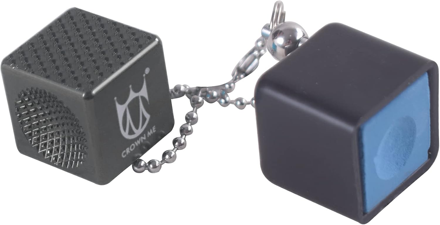 Billiard Billiard Pool Cue Tip Tool Cube, Cube tip Tool,Billiard Chalk Holder, cue tip Repair Tool, Billiard cue
