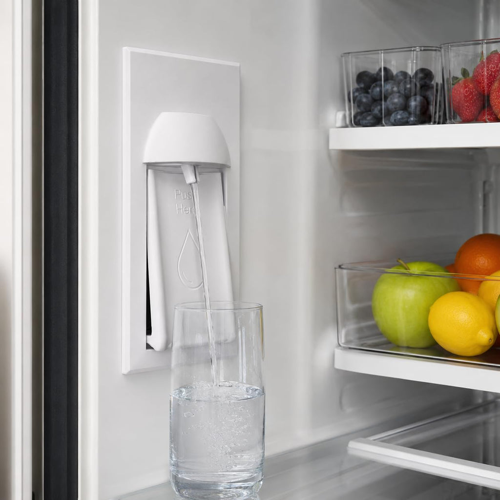 Cup-Press Water Dispenser Lever Compatible with Select GE Refrigerators (Orange)