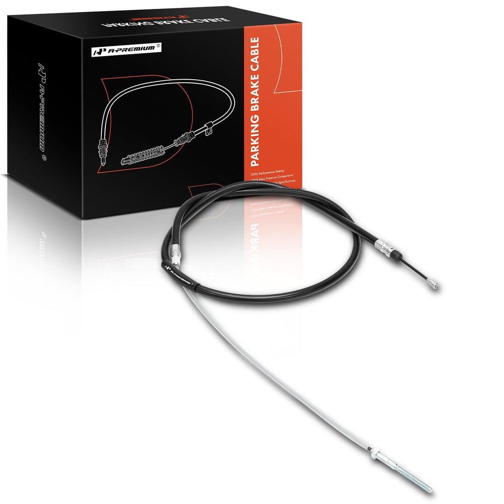 A-Premium Rear Driver Parking Brake Cable Assembly