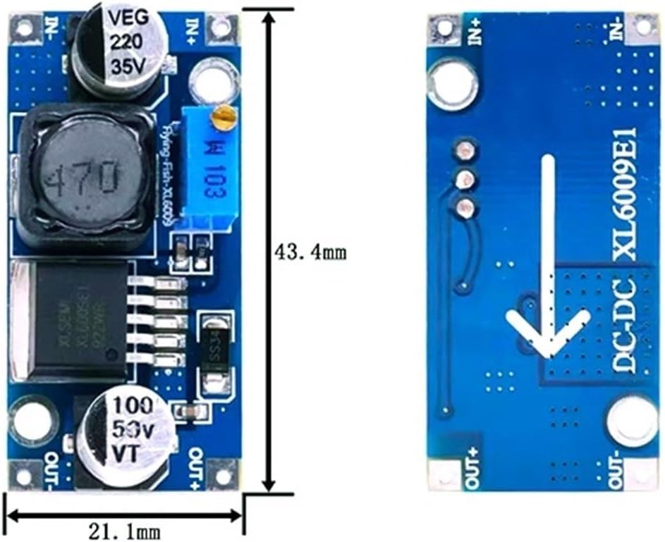 XL6009 Boost Converter Module Set Adjustable DC DC Step Up Power Supply(XL6009)