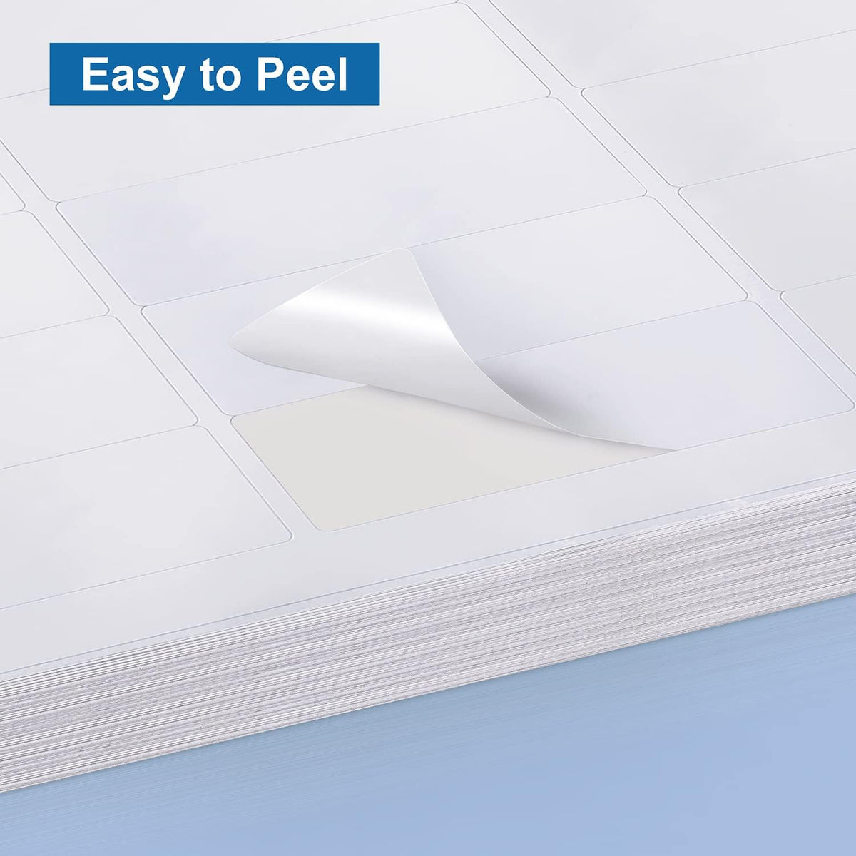 Address Labels 1" x 2-5/8" 900 Labels Sticker Paper for Laser/Ink Jet Printer Mailing Labels 8.5"×11" White 30 per Sheet