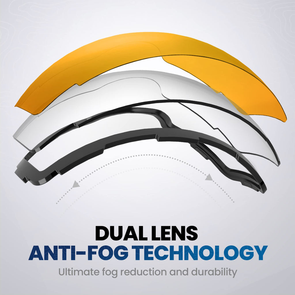 PRO Ski Goggle Replacement Lens, VLT Options for All Weather