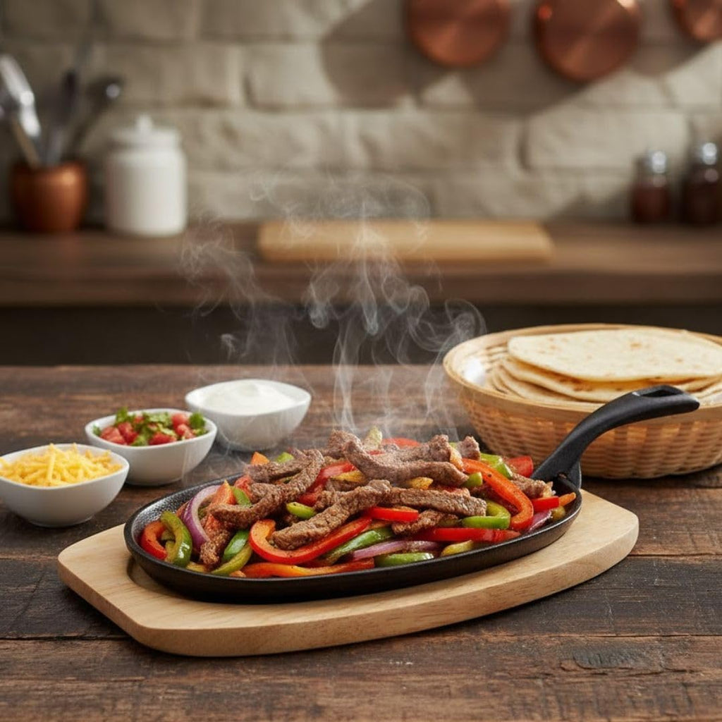 12-5/8" x 9" x 3/4" Oval Shape Wooden Fajita Underliner- Fajita Sizzle Griddle Wooden Base Fits 8-7/8" x 5-7/8"