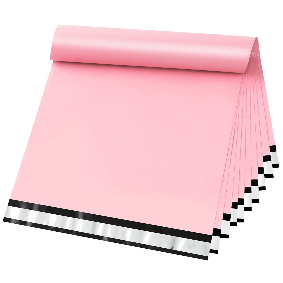 Light Pink 12x15.5 Poly Mailers Large for Small Business, 200pcs