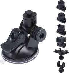 S40 Dash Cam Suction Mount (3rd Gen) with10pcs 360 Rotating Joints Compatible for Rexing, Old Shark, Yi, TOGUARD