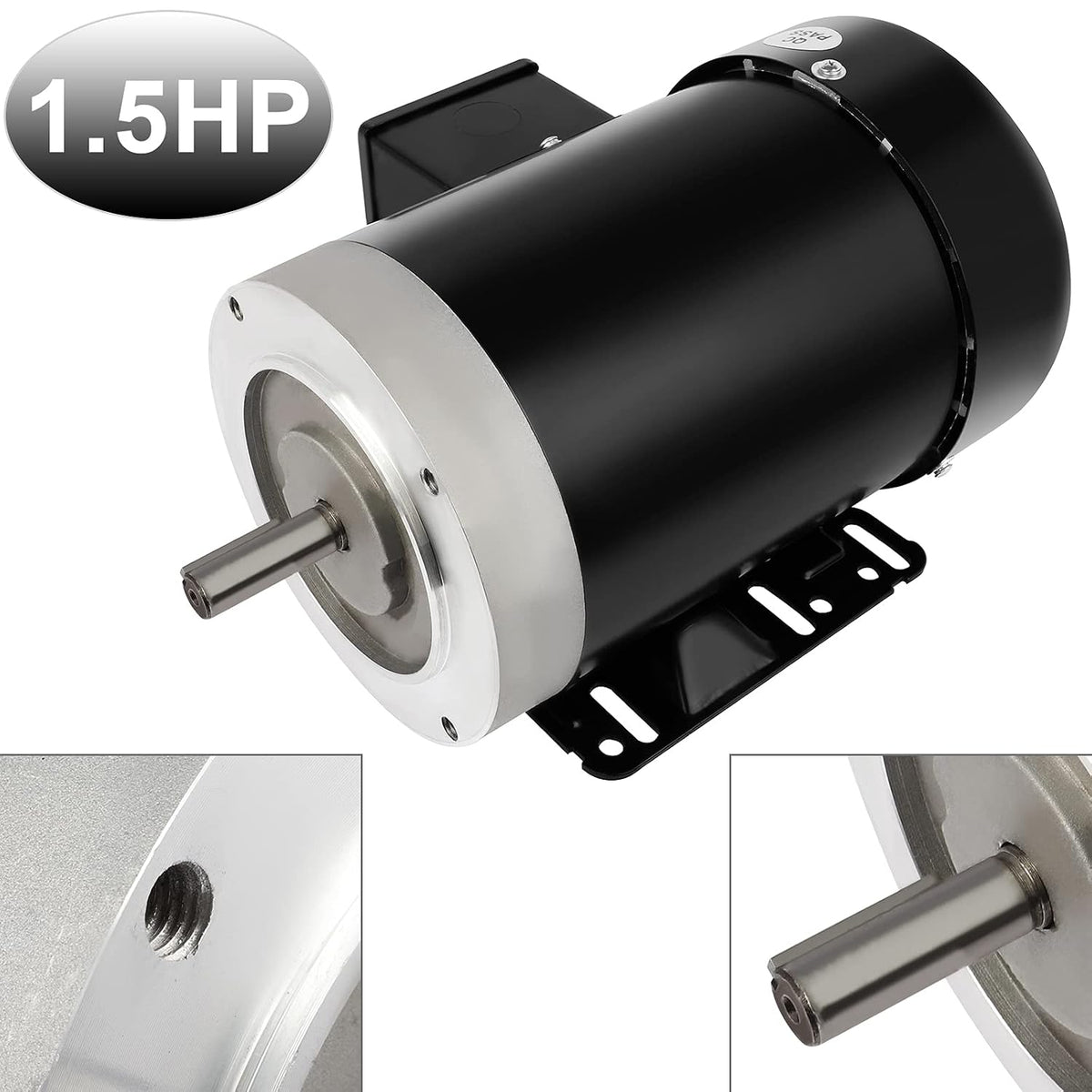 1.5HP General Electric Motor 3450RPM Three Phase 230/460V TEFC 2Pole 60HZ