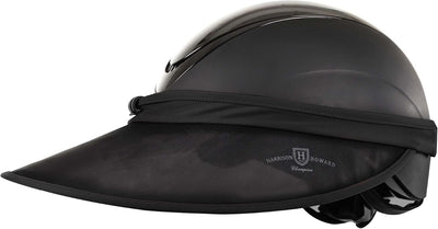 Horse Riding Helmet Visor, Clip-On Sun Brim