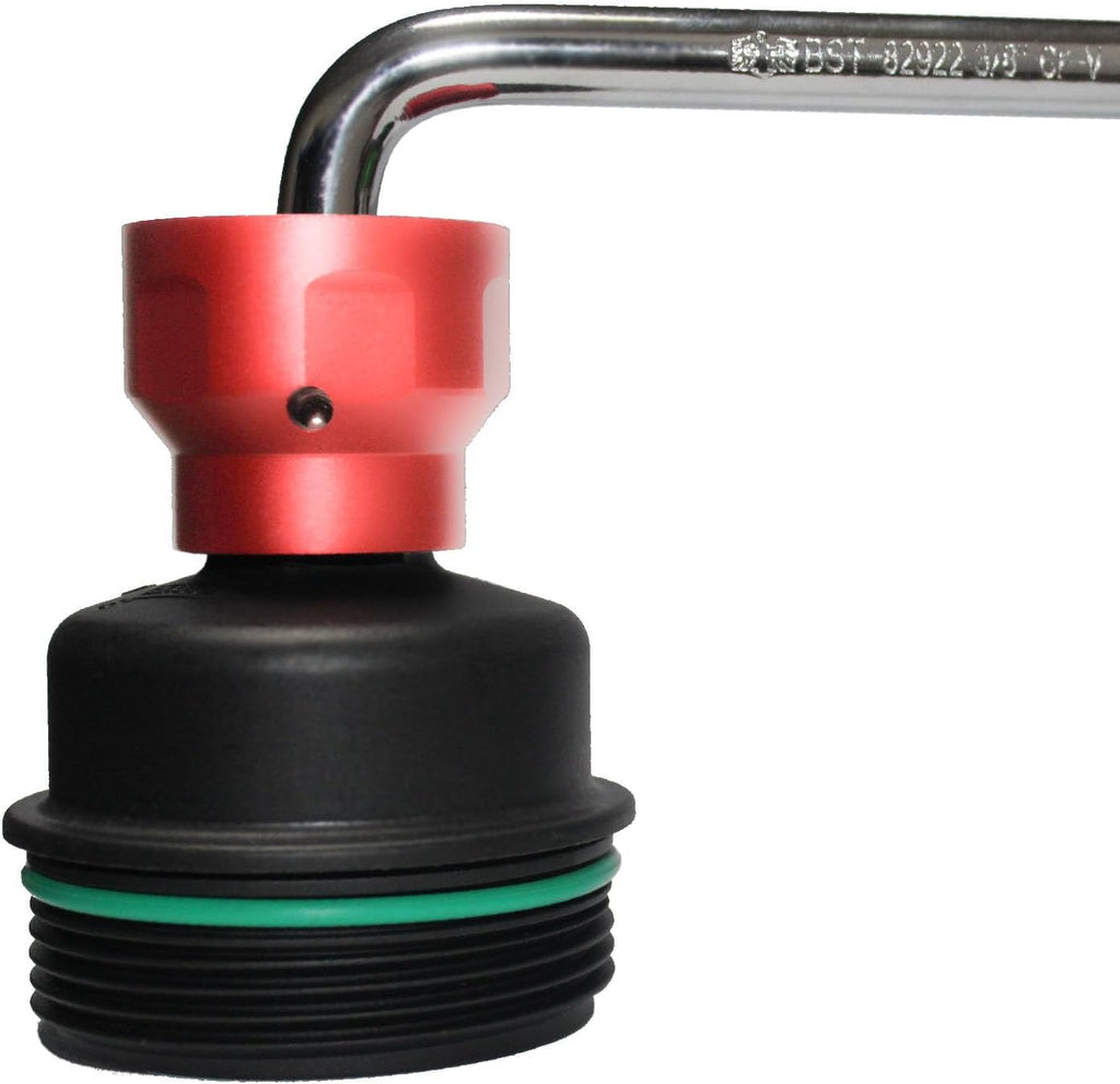 Fuel filter Wrench Tool socket- 3/8Inch Drive, for Duramax Ford 6.0L/6.4L Powerstroke Diesel Fuel Filter/Oil Filter