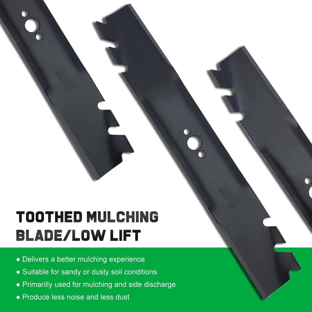 Grasscool Timemaster 30'' Mower Mulching Blades for Toro 120-9500-03