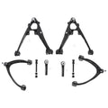 VIPCAR Front Upper & Lower Control Arm Kit for Chevy Silverado 1500