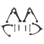 VIPCAR Front Upper & Lower Control Arm Kit for Chevy Silverado 1500