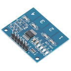 Liccx 5Pcs Touch Switch Module,TTP224 Digital Capacitive Touch Sensor Switch,4 Channels Touch Sensor Switch Digital Sensor Electrical Equipment